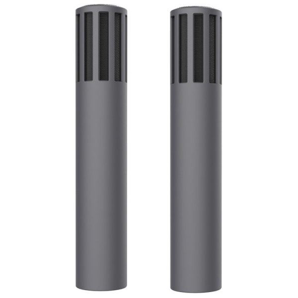 Teslamic Microphone 1pair Silicone Protective Case Wireless Mic Cover (Advanced Gray)