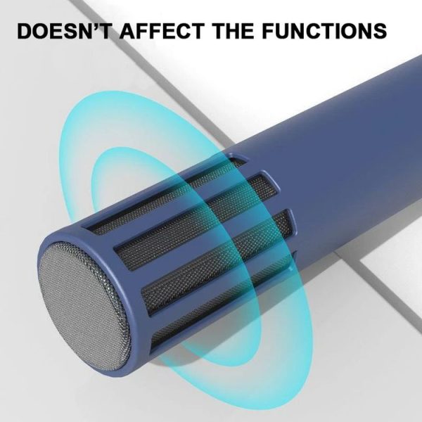 Teslamic Microphone 1pair Silicone Protective Case Wireless Mic Cover (Advanced Gray) - Image 6