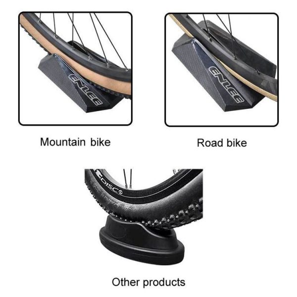 ENLEE E22810 Bicycle Front Wheel Mount Bike Anti-Slip Display Stand, Size: Road Bike (Black) - Image 5