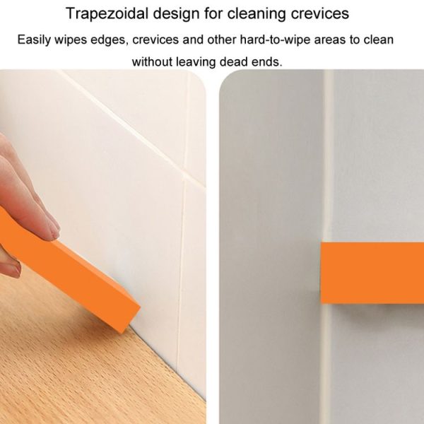 Stainless Steel Cleaning Eraser Household Kitchen Descale Water Rust Removal Stain Removal Cleaning Eraser (Orange) - Image 7