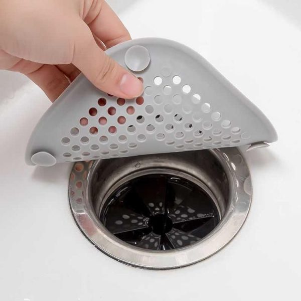 Floor Drain Pad With Suction Pad Kitchen Bathroom Anti Clogging Hair Strainer Sewer Floor Drain Plugs (Grey) - Image 5