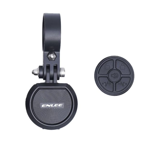 ENLEE E-DL003 Bicycle Wireless Remote Control Horn Mountain Bike Bell Alarms (Black)