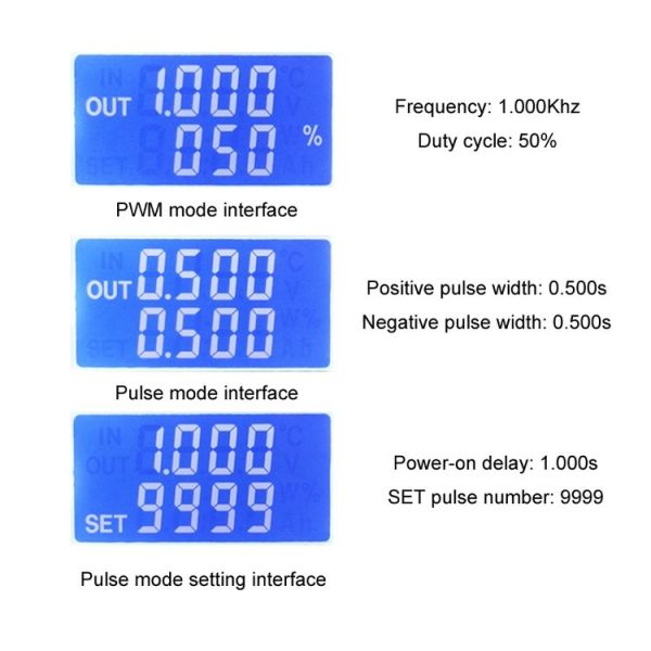 PWM Controller Module LED Signal Pulse Generator (ZK-PP2) - Image 3