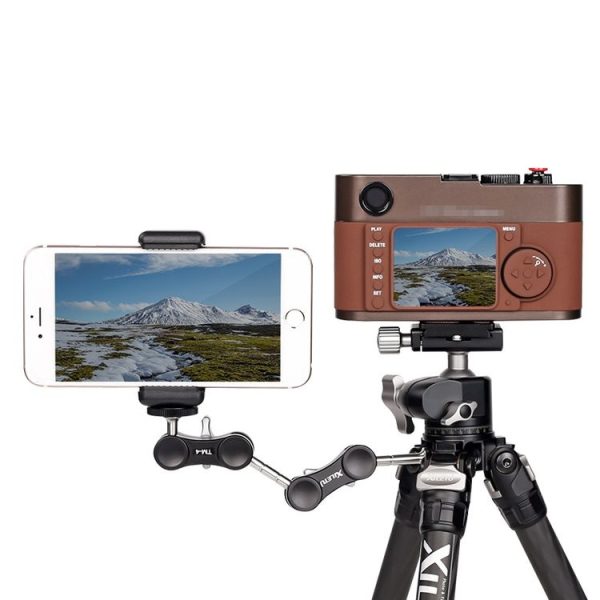 XILETU TM Series Magic Arm With Dual Ballhead Camera Video Monitor Mount Adapter TM-2 - Image 2