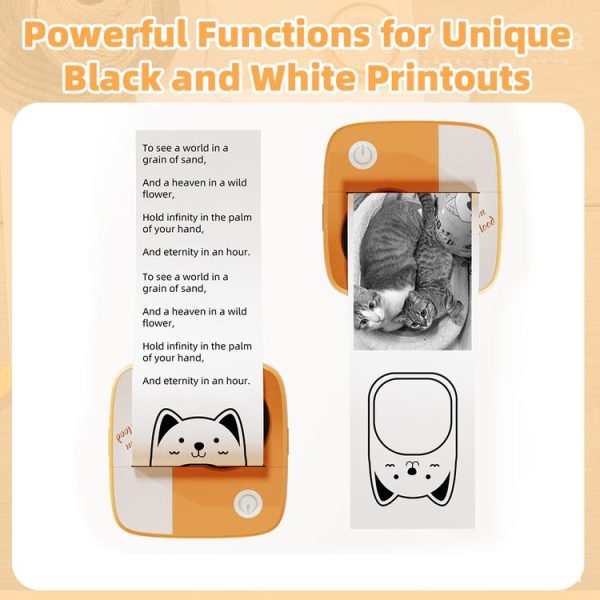 D2 Mini Label Printer Inkless Wireless Portable Thermal Printer Photo Printer, Spec: Standard Edition - Image 3