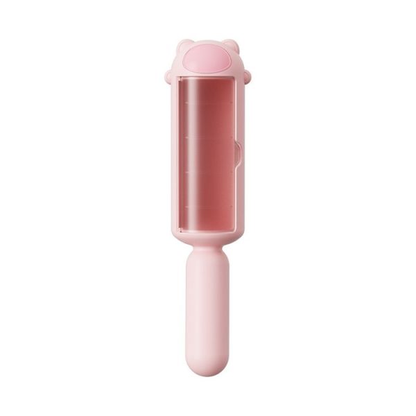 Pet Floating Hair Clothes Bed Sheets Brush Electrostatic Adsorption Hair Remover (Pink)