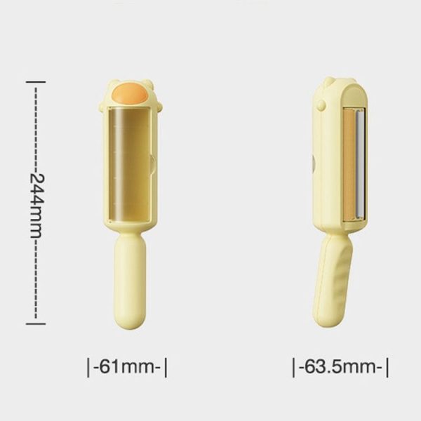 Pet Floating Hair Clothes Bed Sheets Brush Electrostatic Adsorption Hair Remover (Pink) - Image 3