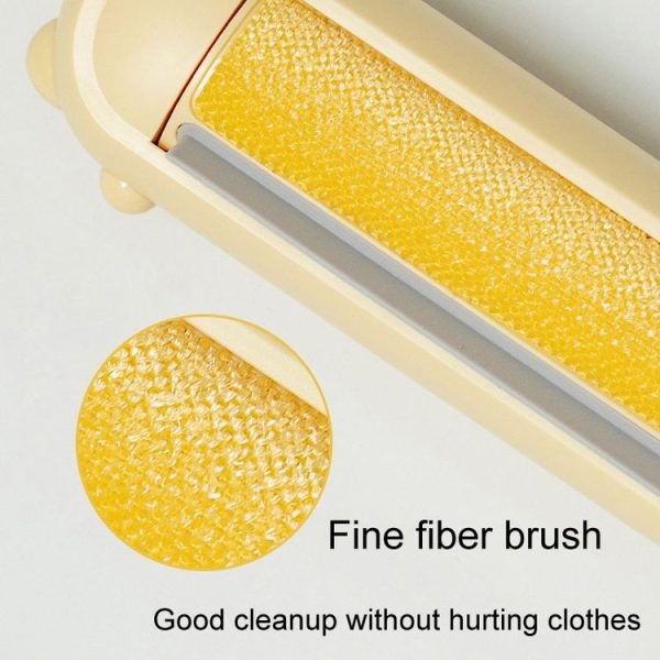 Pet Floating Hair Clothes Bed Sheets Brush Electrostatic Adsorption Hair Remover (Pink) - Image 5