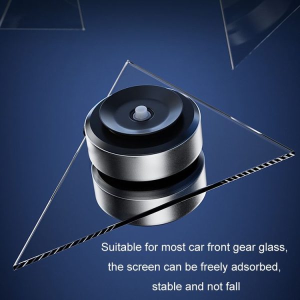 Magsafe Electric Suction Cup Magnetic Mobile Phone Car Navigation Holder (Black) - Image 3