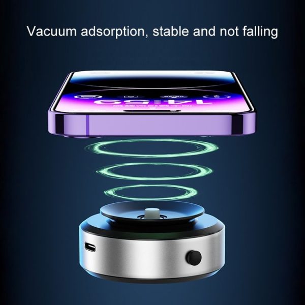 Magsafe Electric Suction Cup Magnetic Mobile Phone Car Navigation Holder (Black) - Image 4