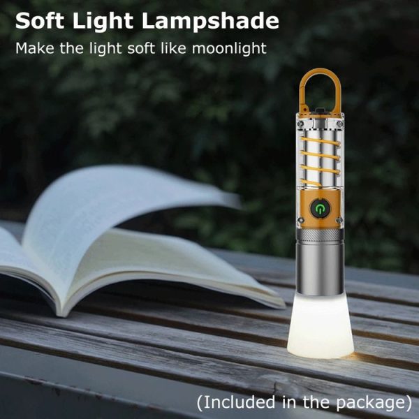 X10-P50 Outdoor LED Flashlight Multi-Functional Camping Lighting Flashlight Portable Rechargeable Work Lamp - Image 13