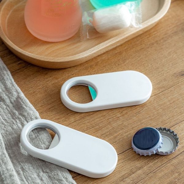 Drinks Soda Magnetic Bottle Opener Household Beverage Starter Beer Driver (White) - Image 2