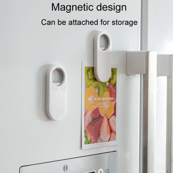 Drinks Soda Magnetic Bottle Opener Household Beverage Starter Beer Driver (White) - Image 7