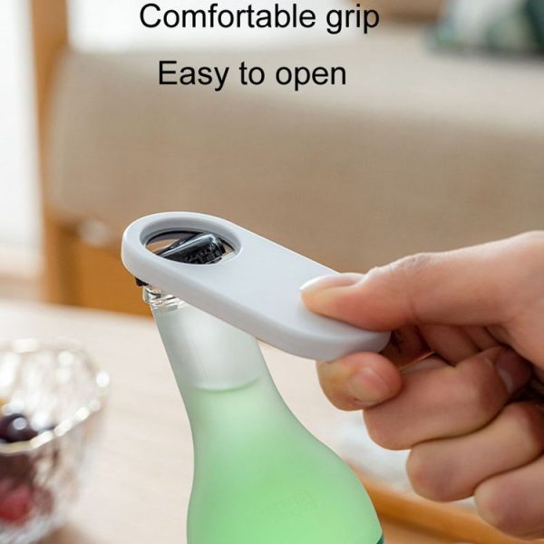Drinks Soda Magnetic Bottle Opener Household Beverage Starter Beer Driver (White) - Image 8
