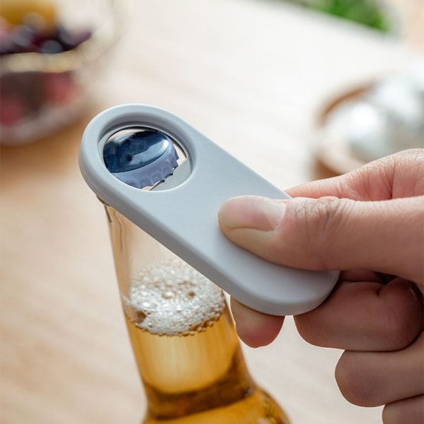 Drinks Soda Magnetic Bottle Opener Household Beverage Starter Beer Driver (White) - Image 9