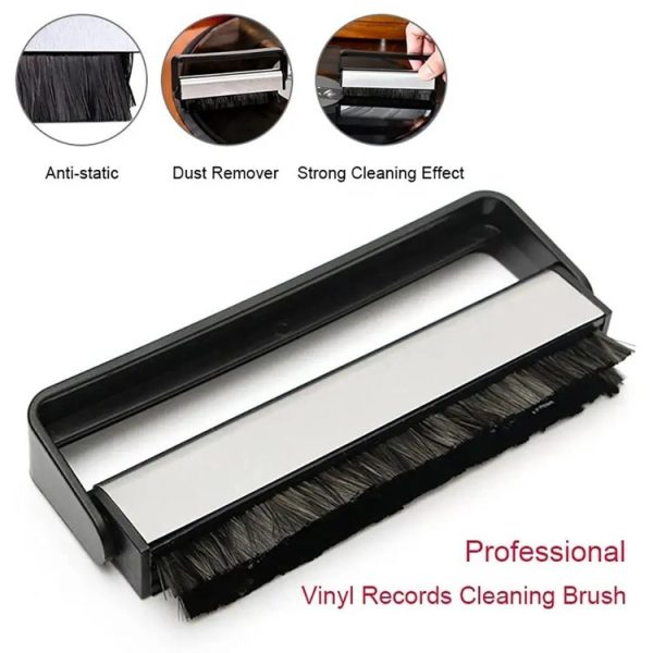 Vinyl Record Cleaning Brush Carbon Fiber Anti-Static Hanging Type Cleaning Tool - Image 5