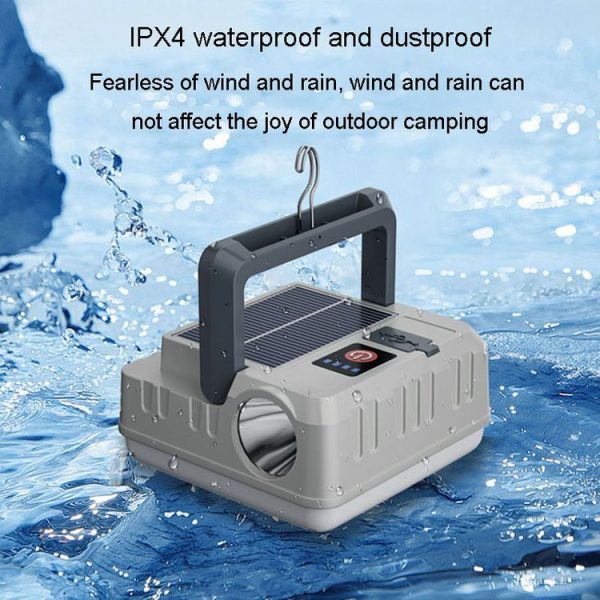 Outdoor Solar Energy Charging Camping Light Hanging Multi-Functional Tent Lamp Power Outage Emergency Lights - Image 10