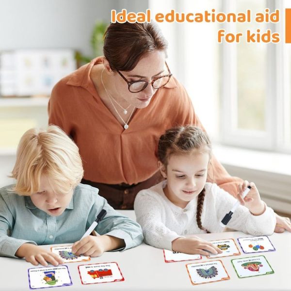 36pcs / Box Children Enlightenment Early Learning English Word Cards, Style: C1 Animal - Image 5