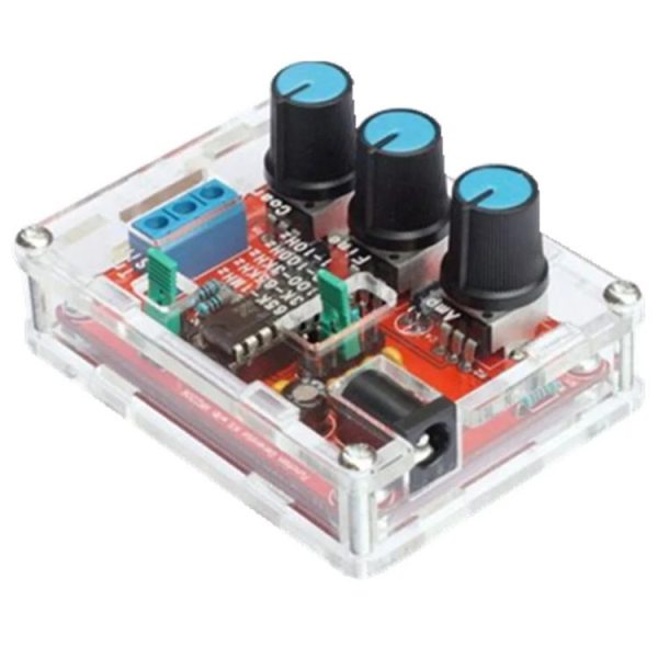 XR2206 High Precision Signal Generator DIY Kit Sine Triangle Square Waves 1Hz-1MHz Frequency Range, Specification: Parts - Image 3
