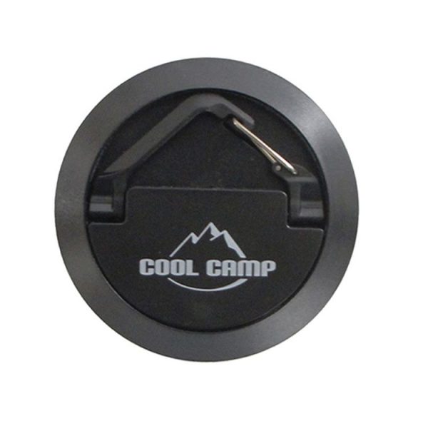 COOL CAMP CF-A208 Outdoor Open Camp Magnetic Hook Tent Skywalf Capital Camping Fixed Car Camp Light Hanging (Black)
