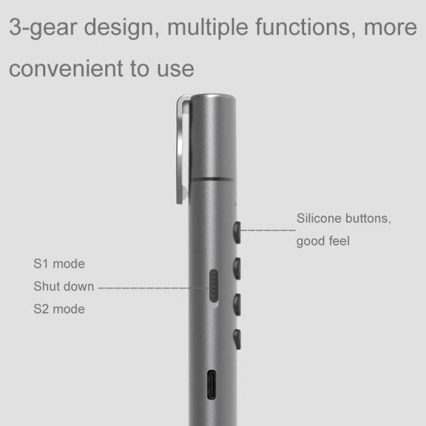 Conference Teaching Page Turning Pen Electronic Telescopic Pointer Laser Pointer PPT Wireless Presenter - Image 4
