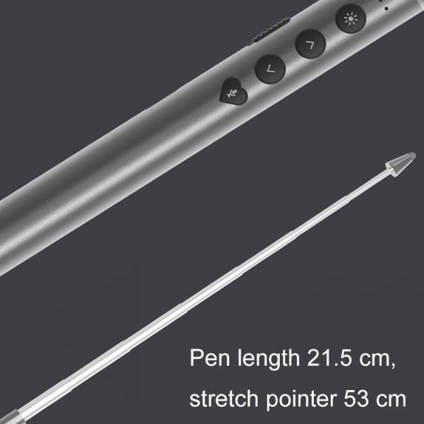 Conference Teaching Page Turning Pen Electronic Telescopic Pointer Laser Pointer PPT Wireless Presenter - Image 7