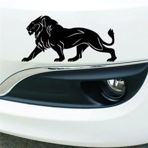 Car Body Modification Stickers Scratch Blocking Reflective Stickers (Black)