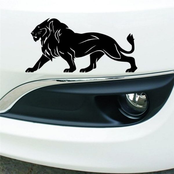 Car Body Modification Stickers Scratch Blocking Reflective Stickers (Black)