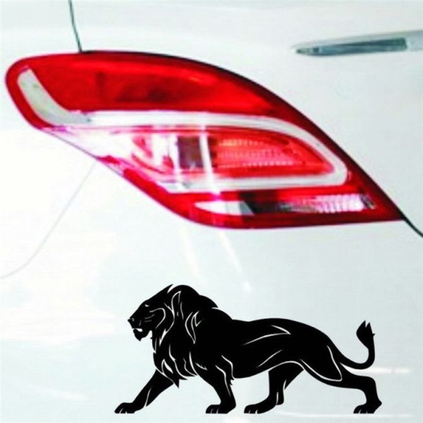 Car Body Modification Stickers Scratch Blocking Reflective Stickers (Black) - Image 3