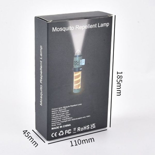 4 In 1 Outdoor Multi-function Flashlight Ambient Light Mosquito Repellent Lamp, Spec: Tripod Version - Image 13