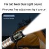 4 In 1 Outdoor Multi-function Flashlight Ambient Light Mosquito Repellent Lamp, Spec: Tripod Version - Image 5