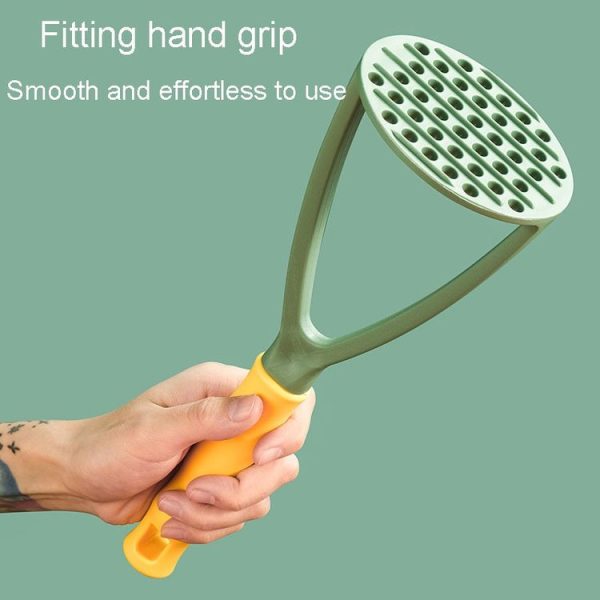 Household Potato Masher Baby Supplementary Food Tools Potato Presser (Blue) - Image 4
