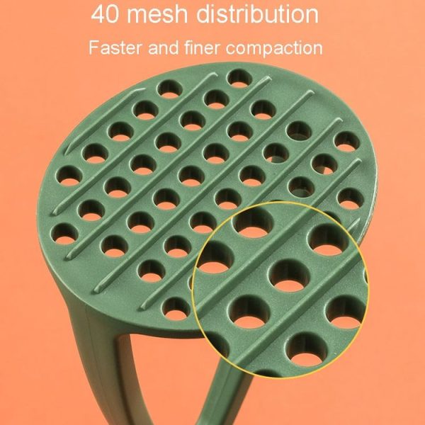 Household Potato Masher Baby Supplementary Food Tools Potato Presser (Blue) - Image 5