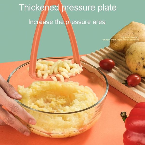 Household Potato Masher Baby Supplementary Food Tools Potato Presser (Blue) - Image 8