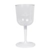 COOL CAMP CF-523 Removable Portable Outdoor Camping Wine Glass Shatterproof Resin Collapsible Champagne Cup (White)