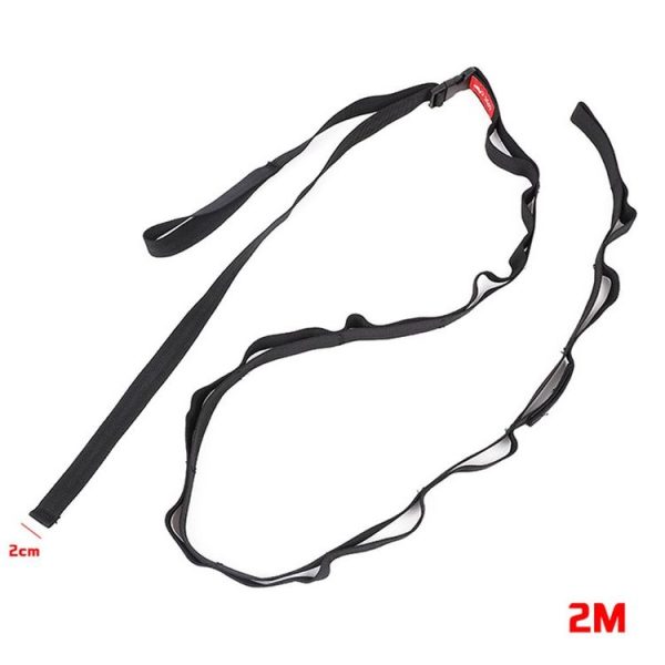 COOL CAMP CF-713 2m Outdoor Camping Multifunctional Lanyard Tent Canopy Hanger Straps Windproof Clothesline (Black) - Image 4