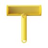 Pet Clothes Bed Sheets Hair Brush Electrostatic Adsorption Hair Remover (Yellow)