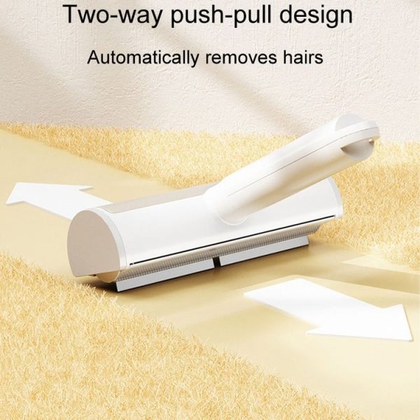 Pet Clothes Bed Sheets Hair Brush Electrostatic Adsorption Hair Remover (Yellow) - Image 7