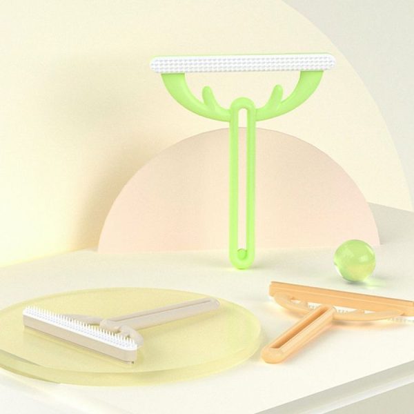 Cats Hair Removal Brush Antler Household Pet Sticky Coat Cleaner (Orange) - Image 2