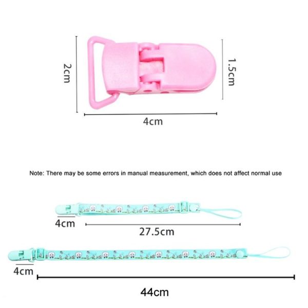 Baby Anti-falling Adjustable Pacifier Chain Toy Lanyard, Color: 1 Dark Blue Love - Image 3