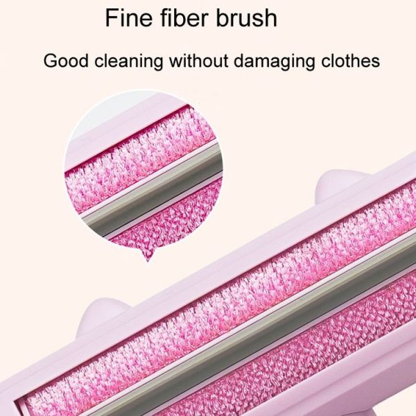 Portable Washable Roller Hair Sticker Pig Shape Pet Static Hair Remover (Pink) - Image 5