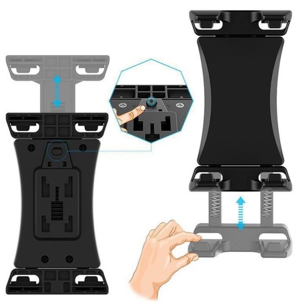 Bicycle Handlebar Phone Holder Tablet Universal Holder (HT-P20) - Image 3