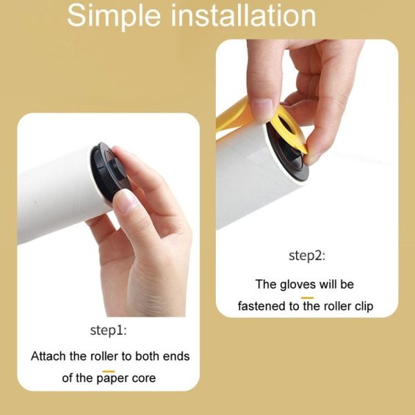 Portable Roller Sticker Bee Shaped Pet Hair Cleaner And Remover (Yellow) - Image 9