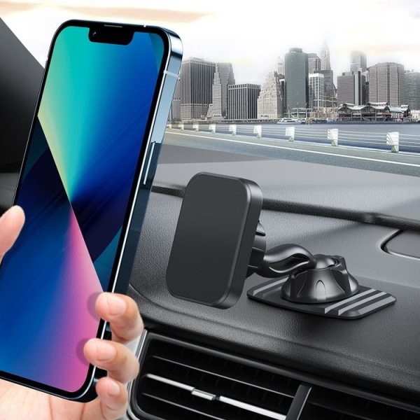 Double-headed 360 Degree Car Magnetic Mobile Phone Navigation Holder (Black) - Image 8
