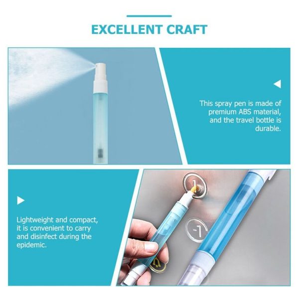Alcohol Pen Touchless Elevator Push Epidemic Stick Spray Pen (White) - Image 5