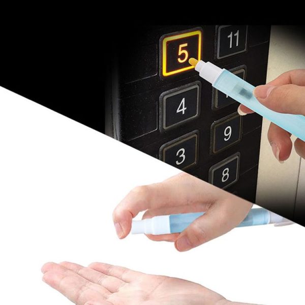 Alcohol Pen Touchless Elevator Push Epidemic Stick Spray Pen (White) - Image 7