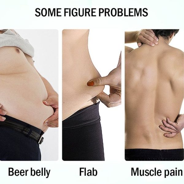 Intelligent EMS Fitness Belt Lazy Fat Dumping Belt Indoor Massage Training Abdominal Fitness Machine (Black) - Image 12