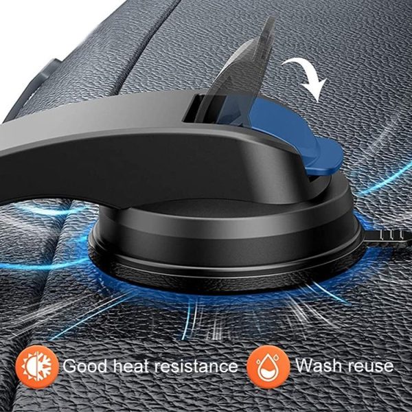 Car Dashboard Suction Cup Double Chuck Mobile Phone Holder (ZP-T1) - Image 7