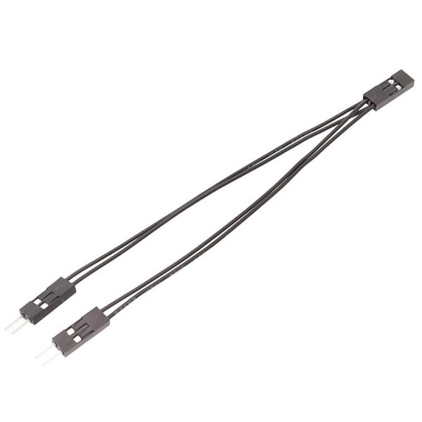 10cm 3pcs DuPont Terminal Wire DuPont 2.54 Connection Cable 2Pin 1 To 2 Wire One Female To Two Males - Image 3