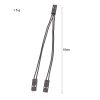 10cm 3pcs DuPont Terminal Wire DuPont 2.54 Connection Cable 2Pin 1 To 2 Wire One Female To Two Males - Image 4